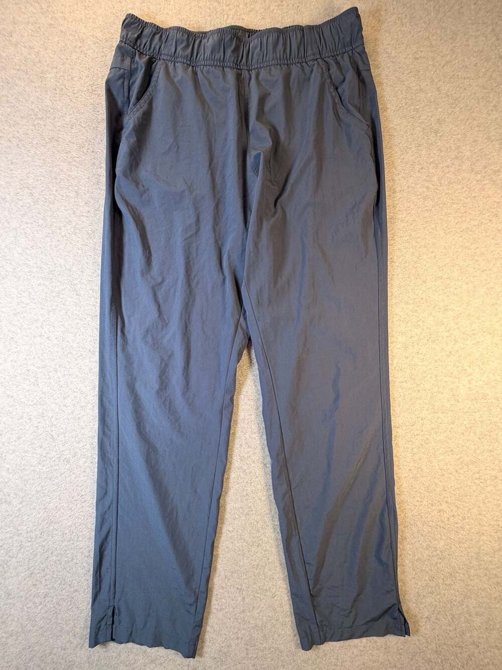 Eddie Bauer Pants Size M Blue Elastic Waist